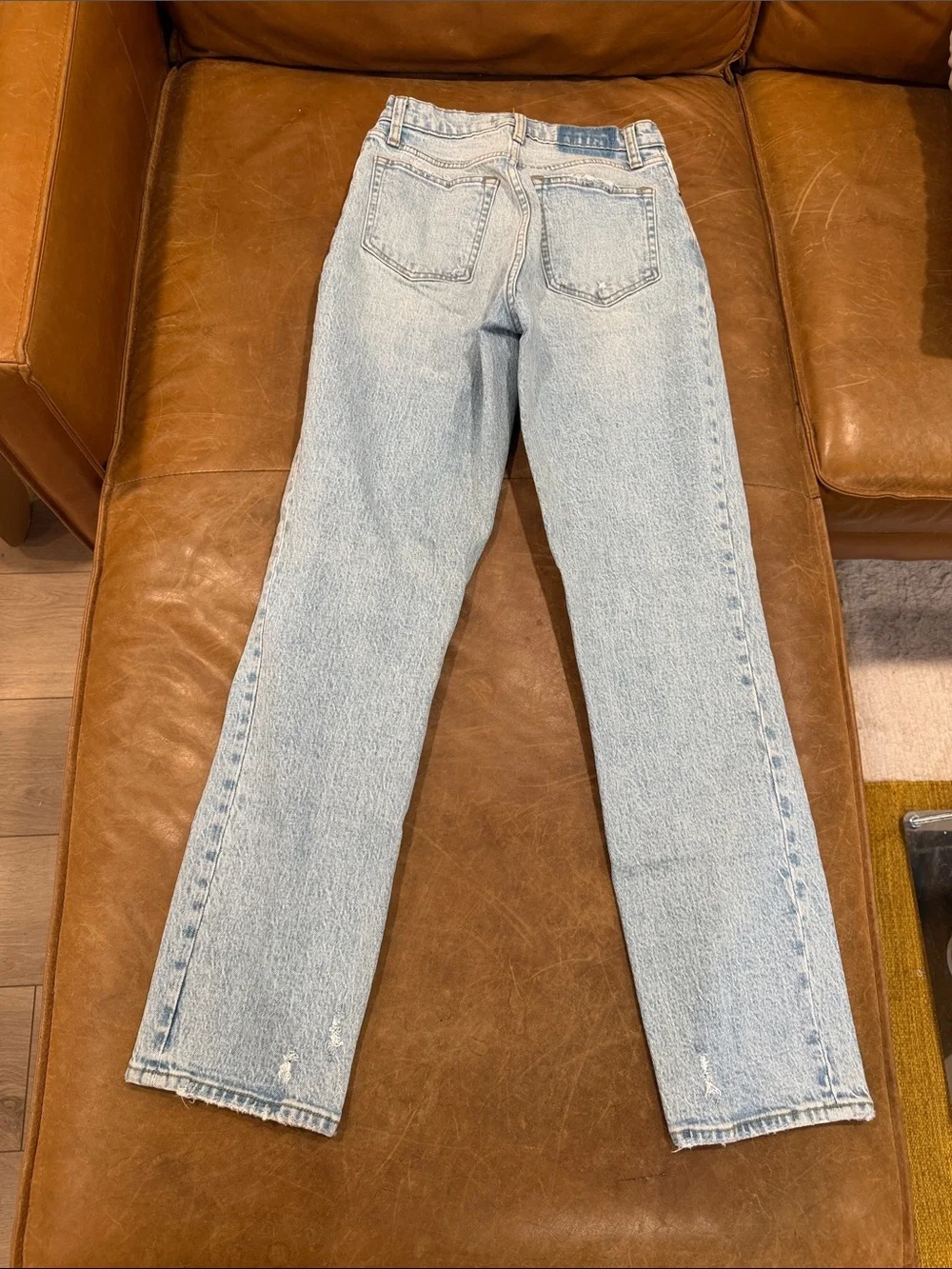 Abercrombie & Fitch Light Blue Straight Leg Jeans